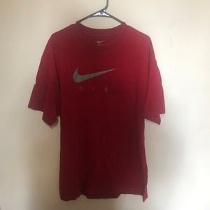 Adult Red Nike Air TeeShirt